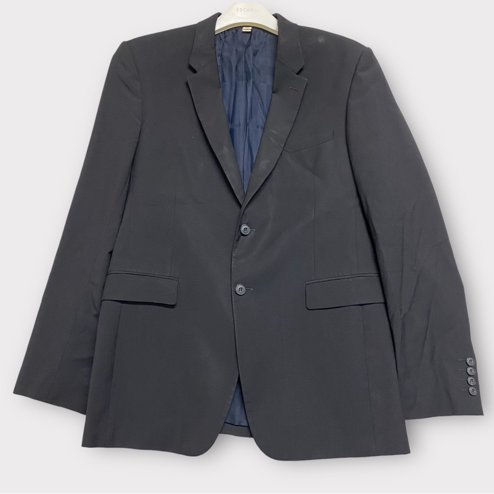 Burberry Men’s Blazer Suit Jacket Sports Coat Size 52R 100% Wool Luxury Designer